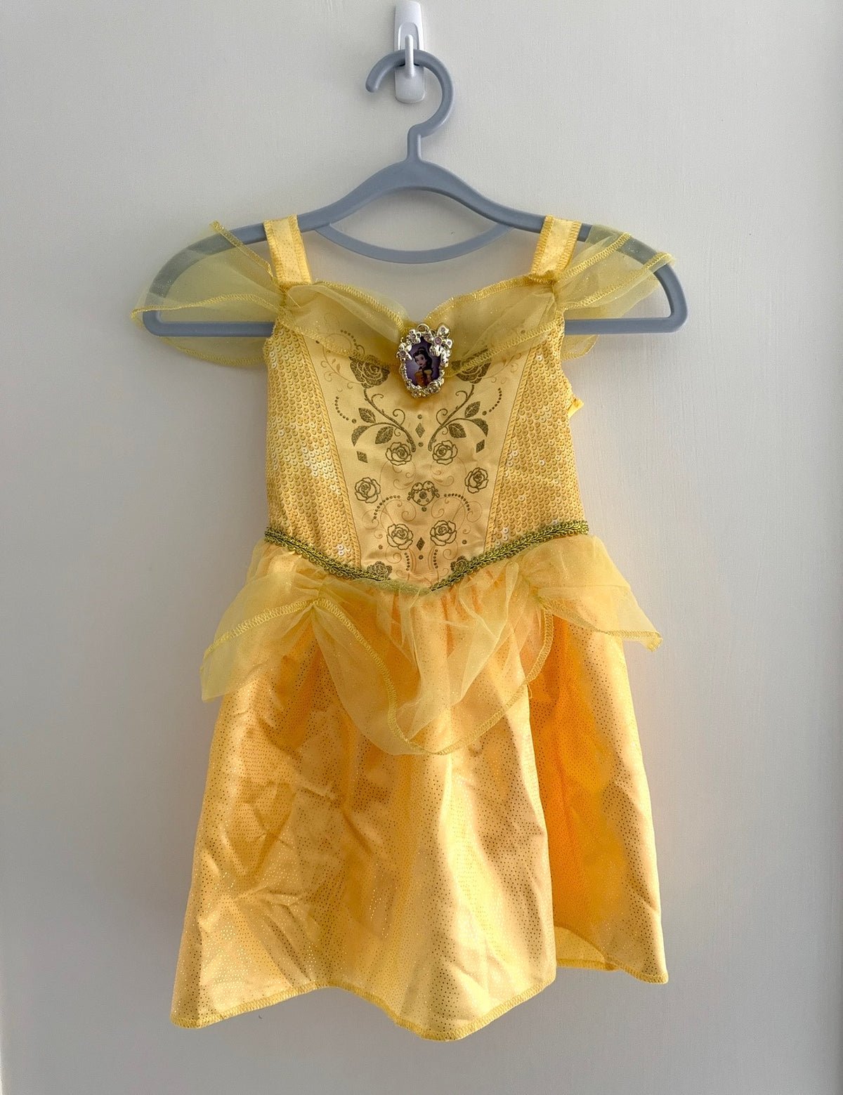 #9 Girls XS (3T-4T) Disney Princess Belle Costume