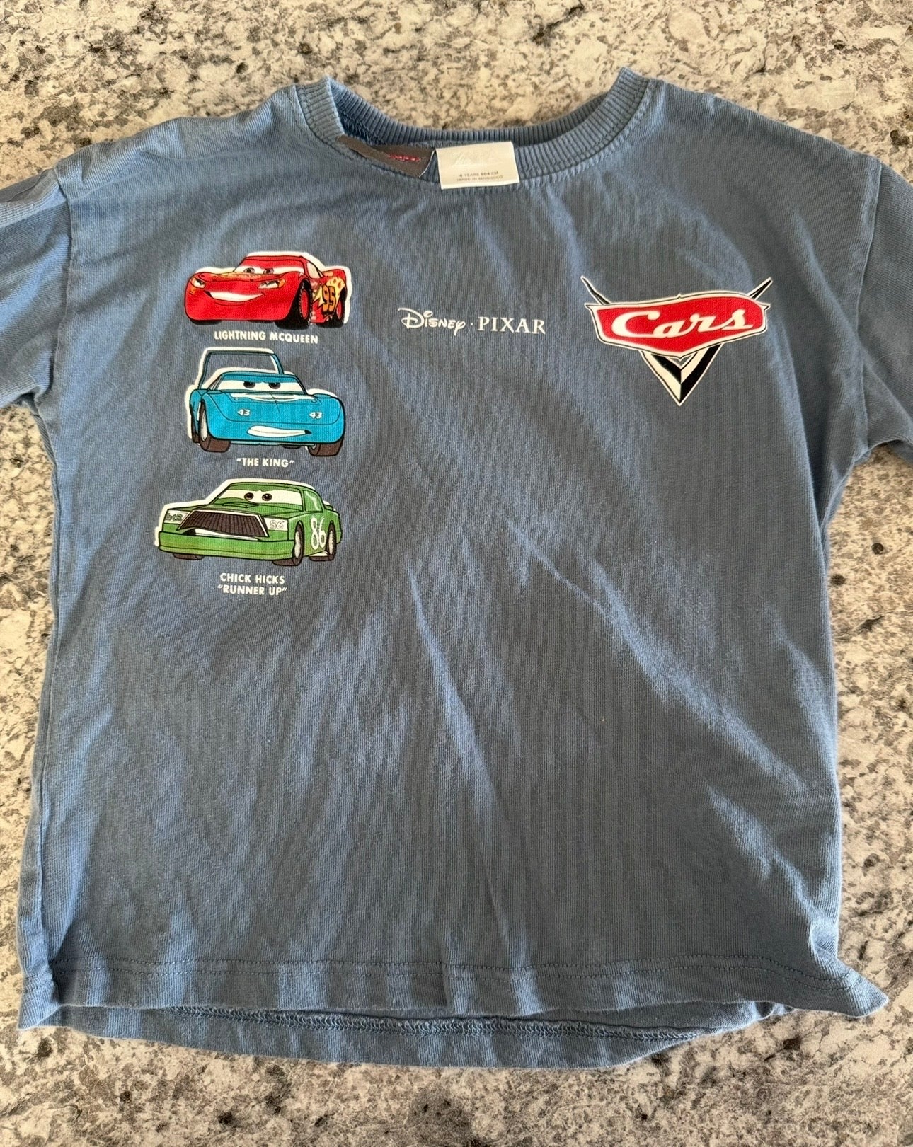 #107 Zara Lightning McQueen Tee 3T