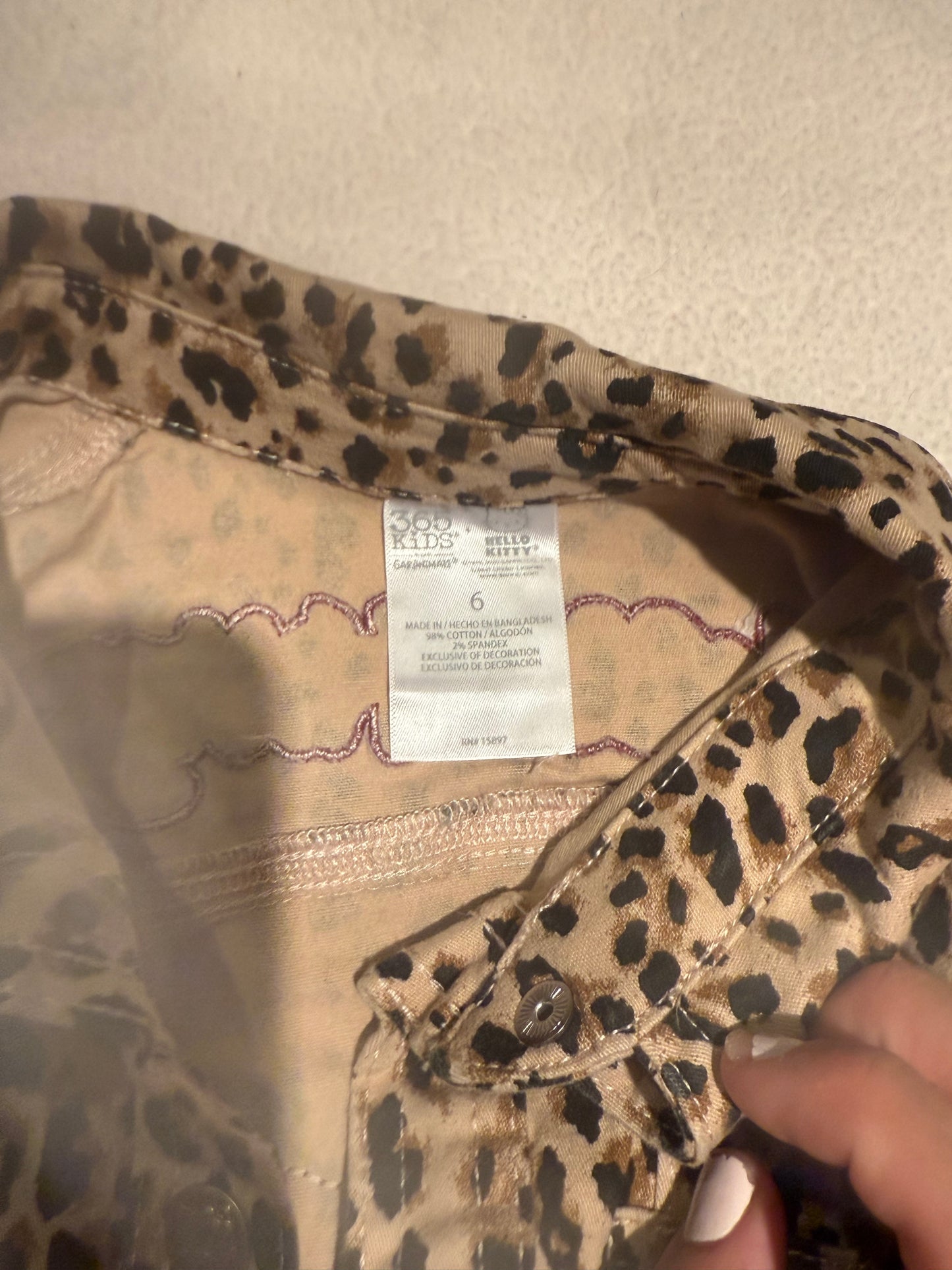 136 NWOT Hello Kitty jacket size 6