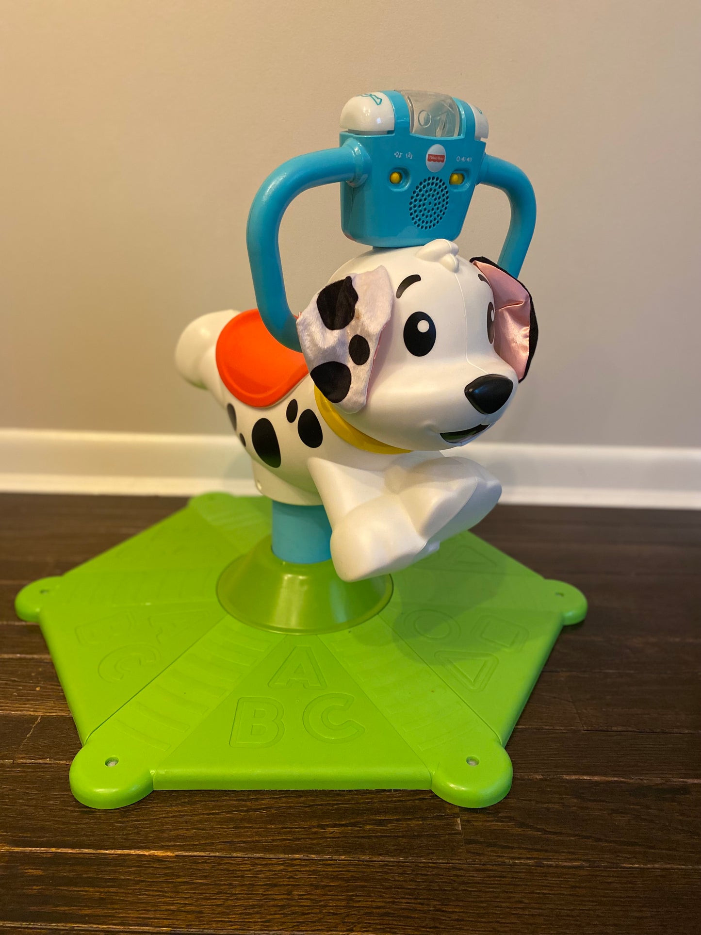 Fisher Price Bounce & Spin Dog, Toddler Toy