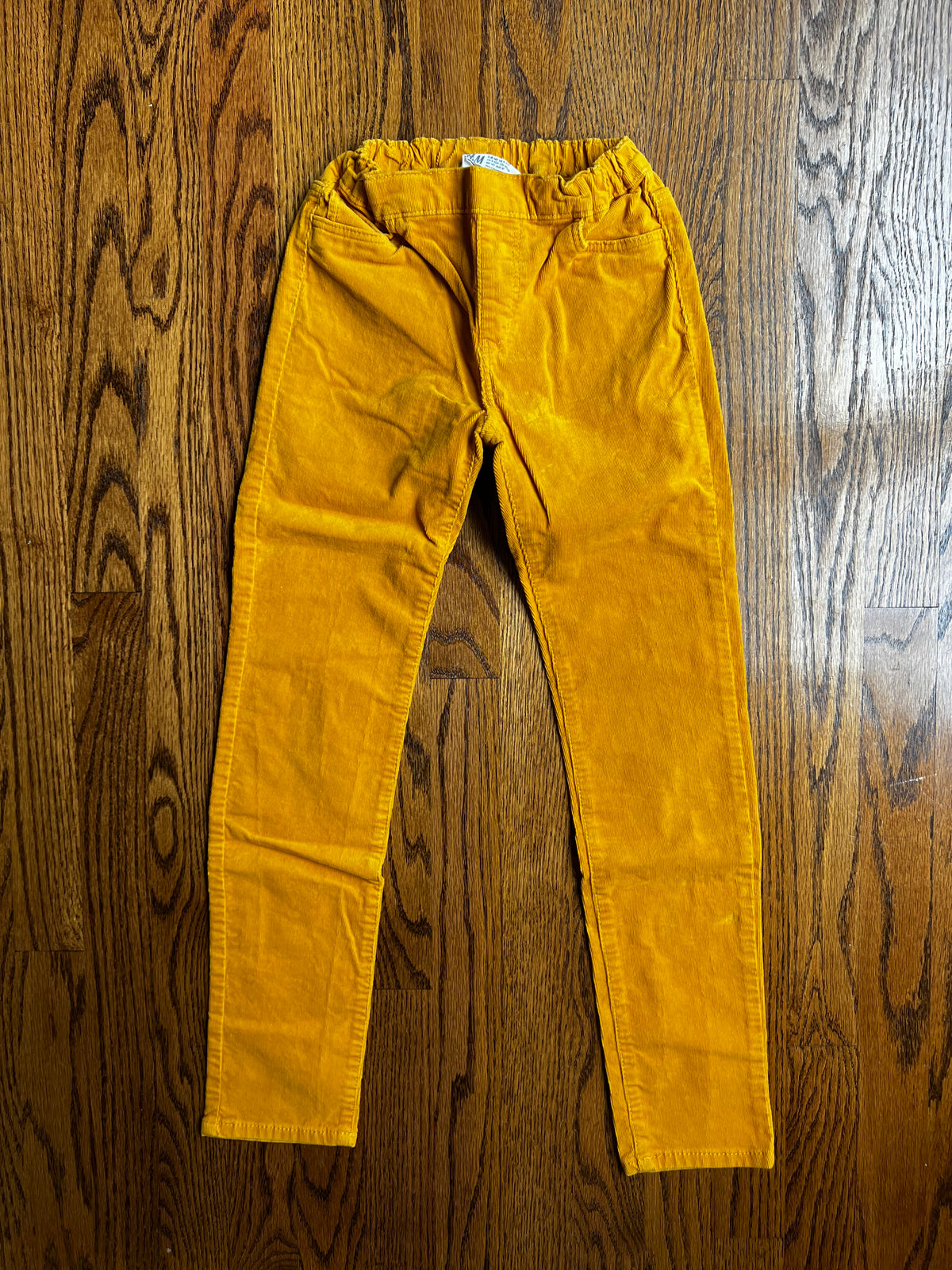 Seller #115 - H&M Girls 9-10Y (Run Similar to 8/10) Mustard Yellow Corduroy Pants, EUC