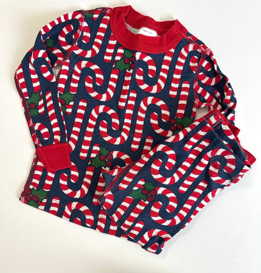 Seller #39 Hanna candy cane pajamas size 90/3T girl boy