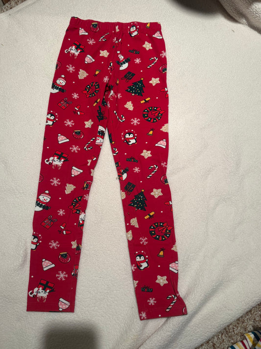 136 NWOT Children’s place Christmas leggings 7/8