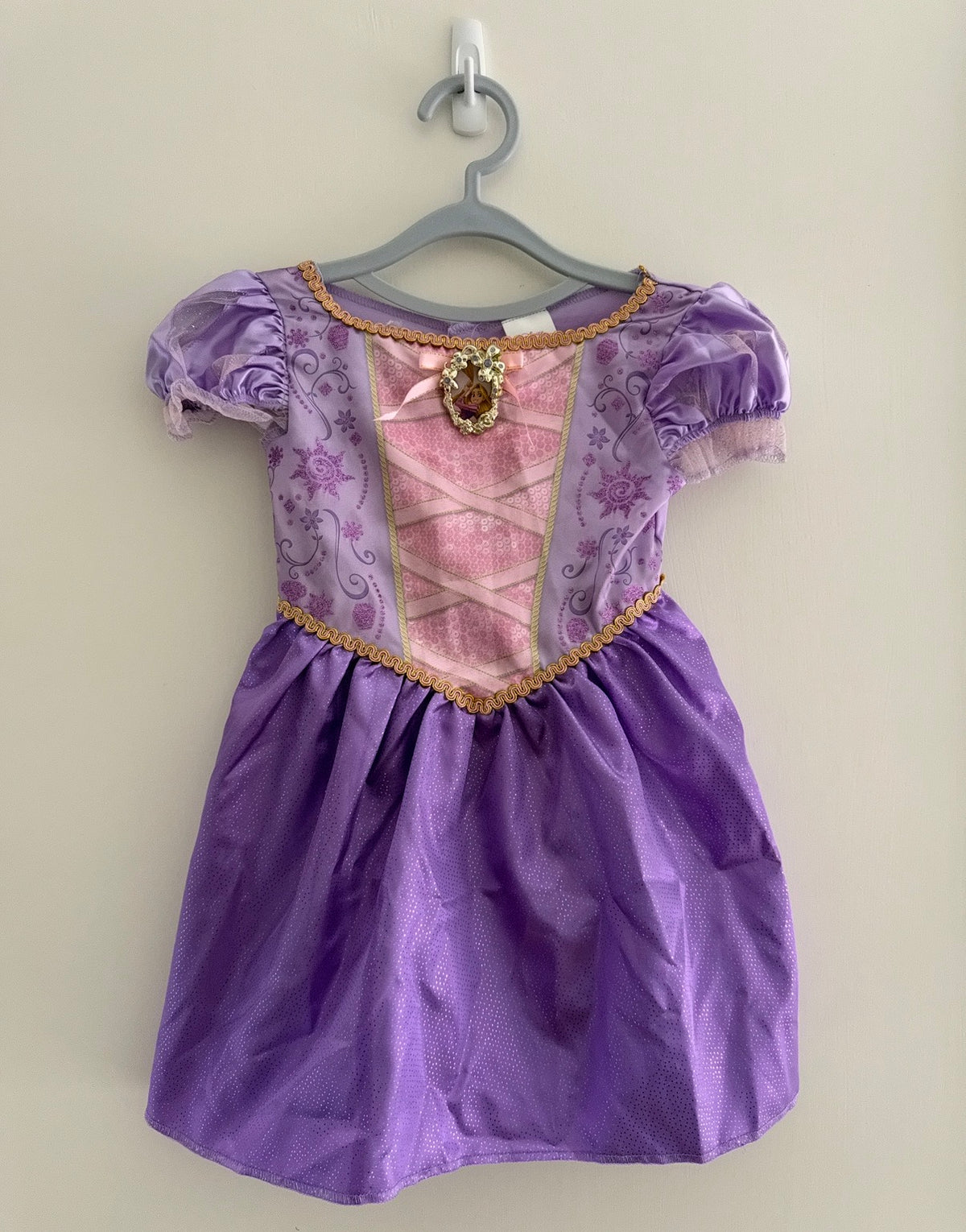 #9 Girls XS (3T-4T) Disney Princess Rapunzel Costume