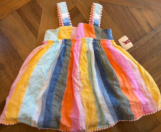 Seller 22 new with tags multicolor stripe dress 12 mo