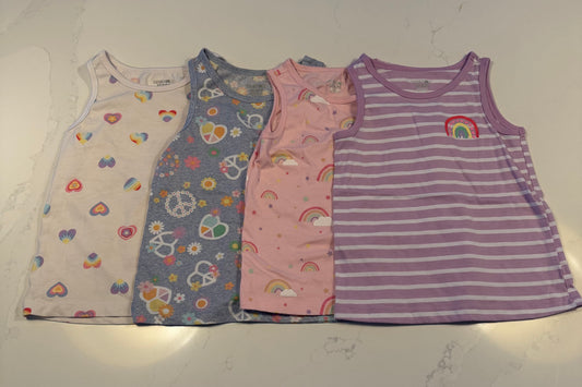 #133 girls granimals tanks 5T