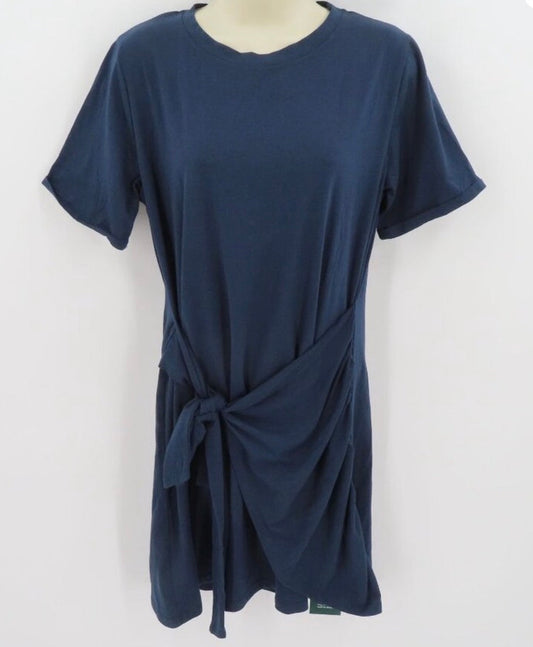 #10 | Large women’s Halara Everyday Tie Knot Ruched Mini Chill Dress-Belle