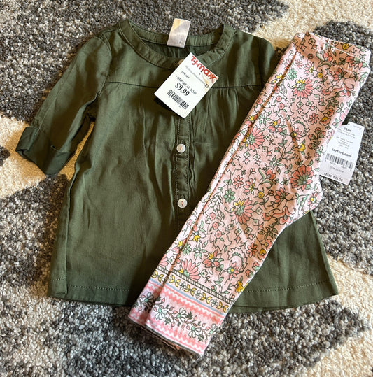 Seller 120, NWT, 12M Girls Outfit
