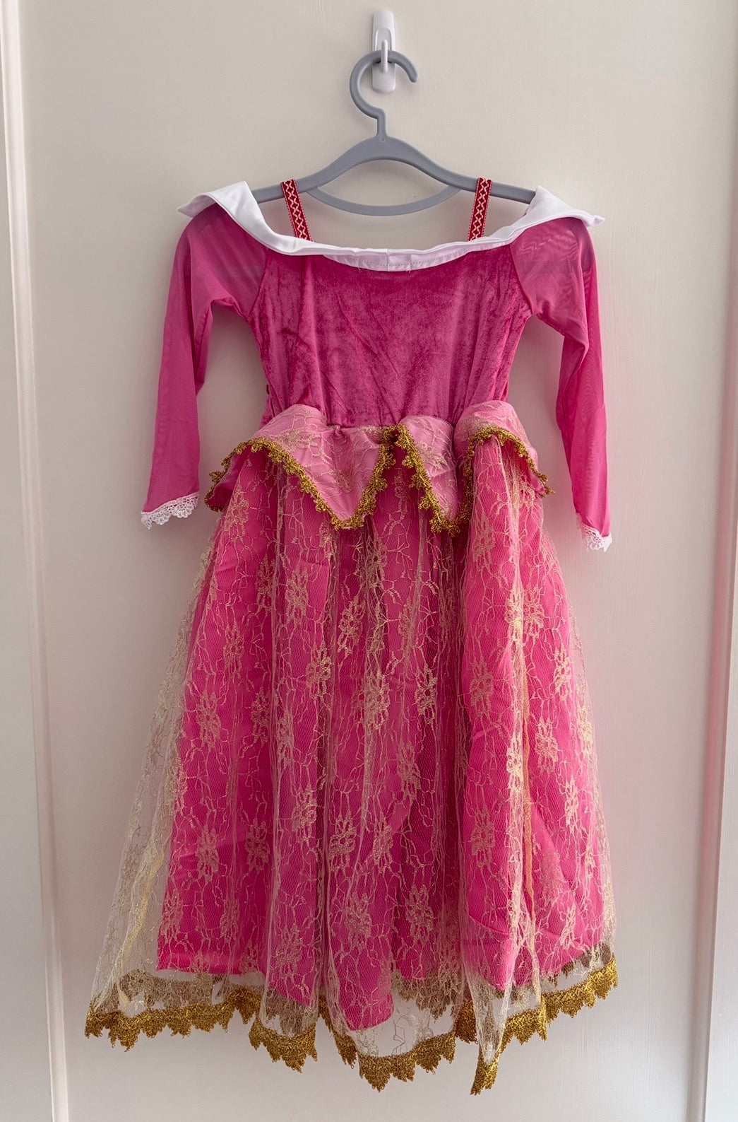 #9 *REDUCED* Girls 110 (~Small) Princess Aurora Costume Dress 💖 Incredible details