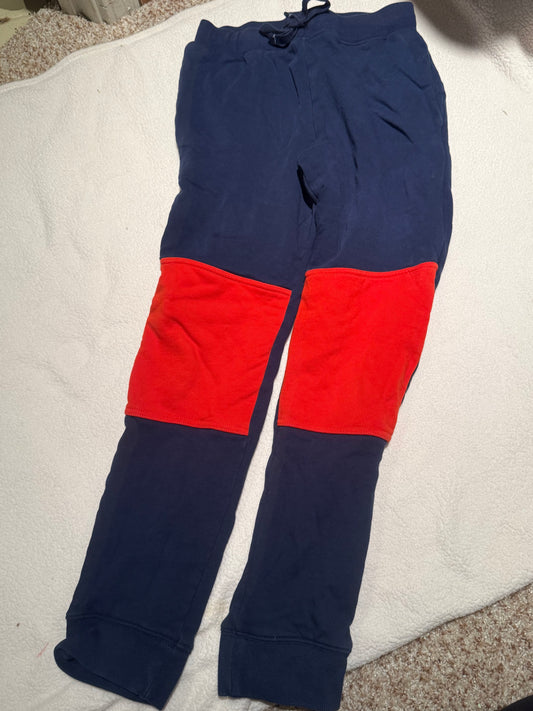 136 EUC Thick Navy sweat pants Hanna anderson size 12