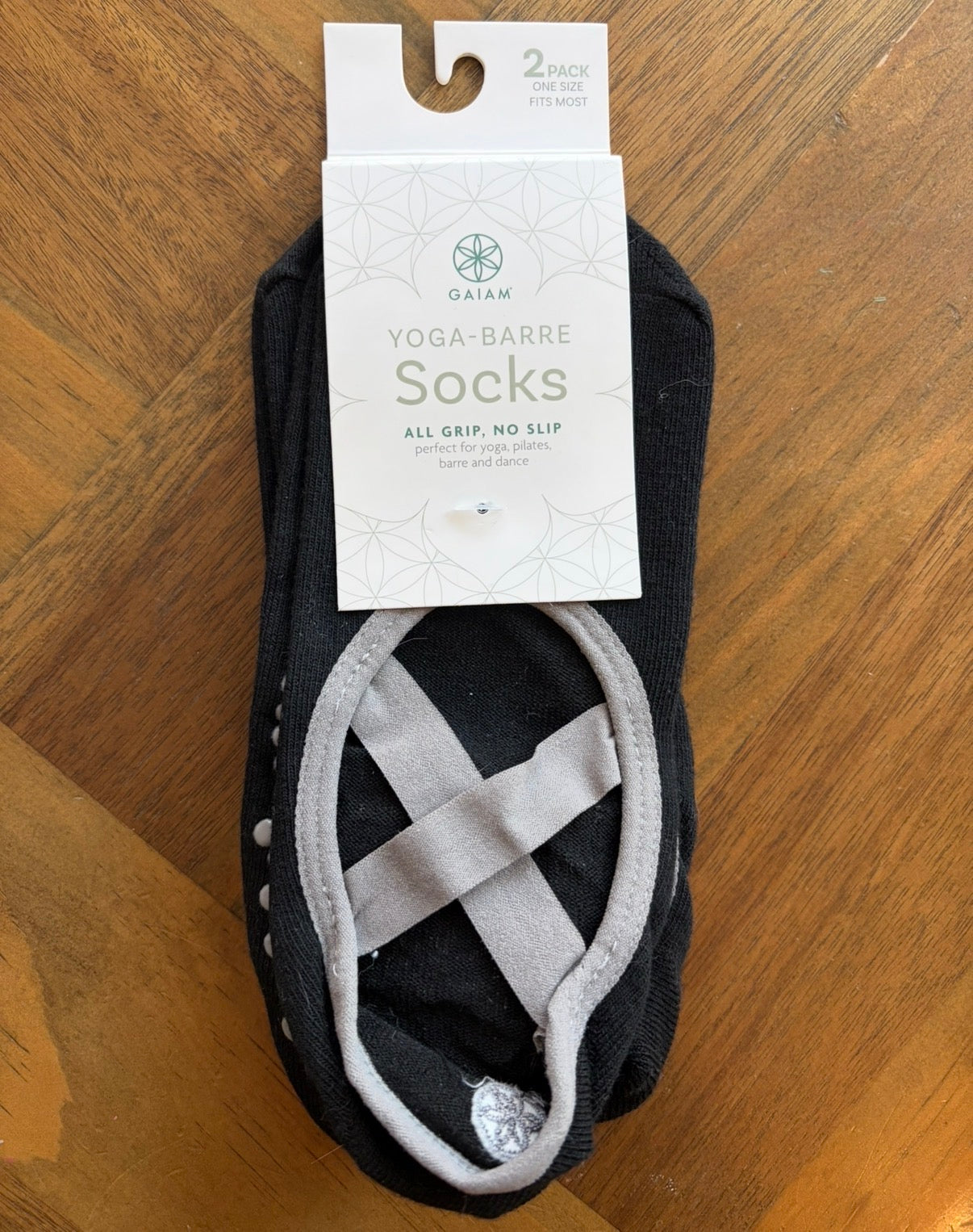 Seller 22 Gaia new with tags grip socks for yoga barre and Pilates - one size