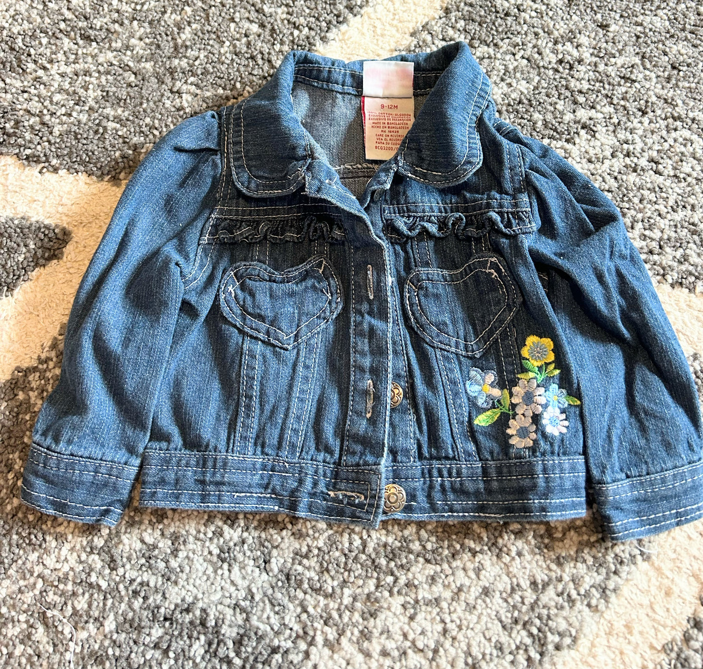 Seller 120, VGUC 9-12M Jean Jacket
