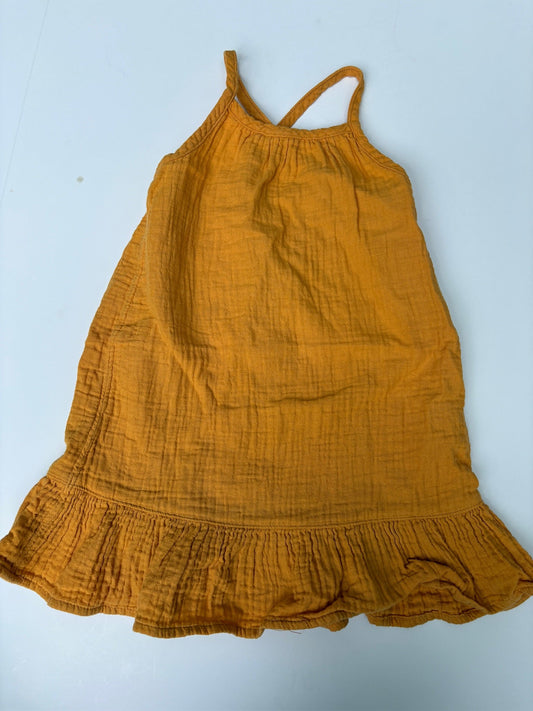 Seller #105 - 2T Girls Yellow Cat & Jack Dress GUC