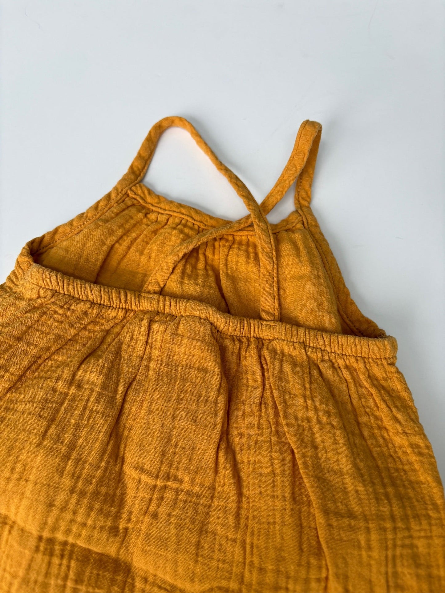 Seller #105 - 2T Girls Yellow Cat & Jack Dress GUC