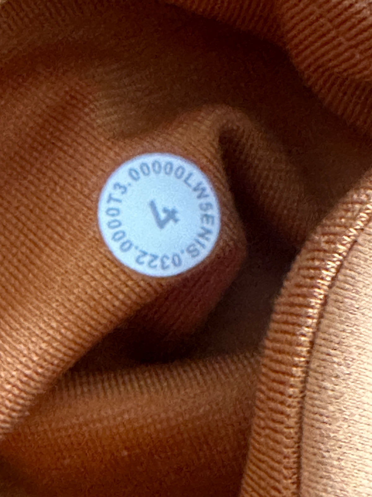 #163 Lululemon Orange Leggings - Women's 4 - EUC