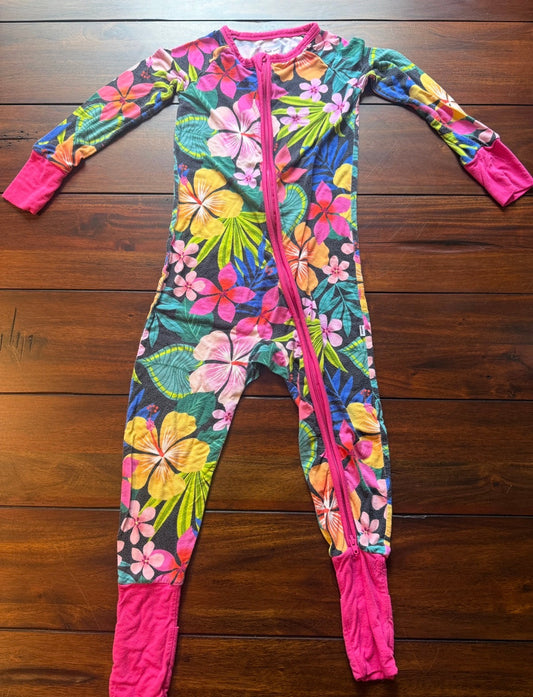 #51 Little Sleepies 2T Zippy Pajamas Jungle Blooms
