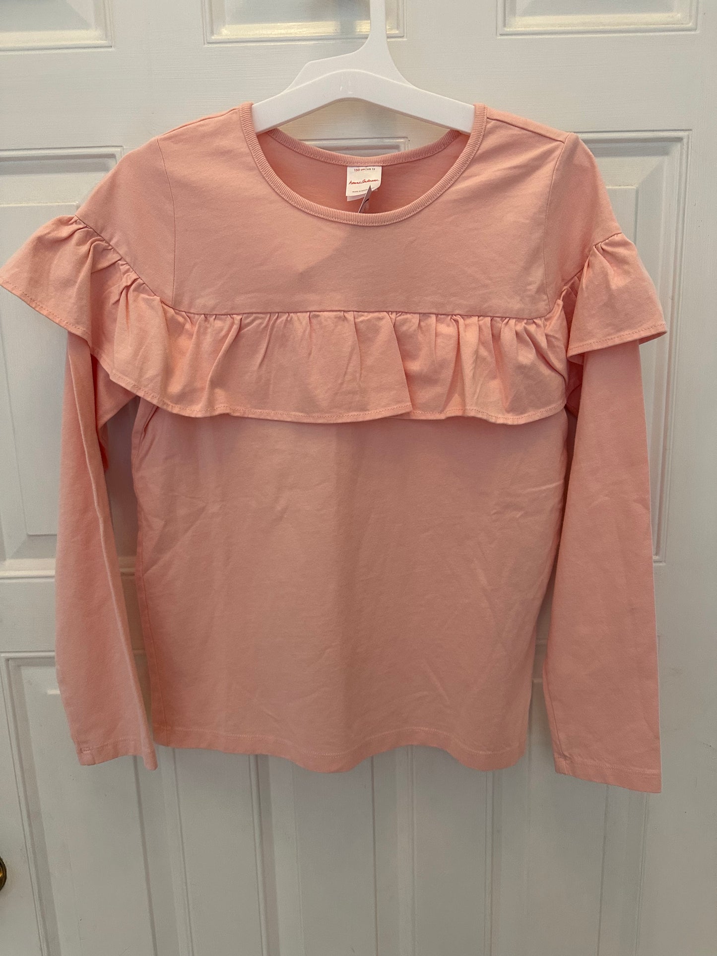 NWOT Hanna Andersson Girls Sz 150 (12) pink top