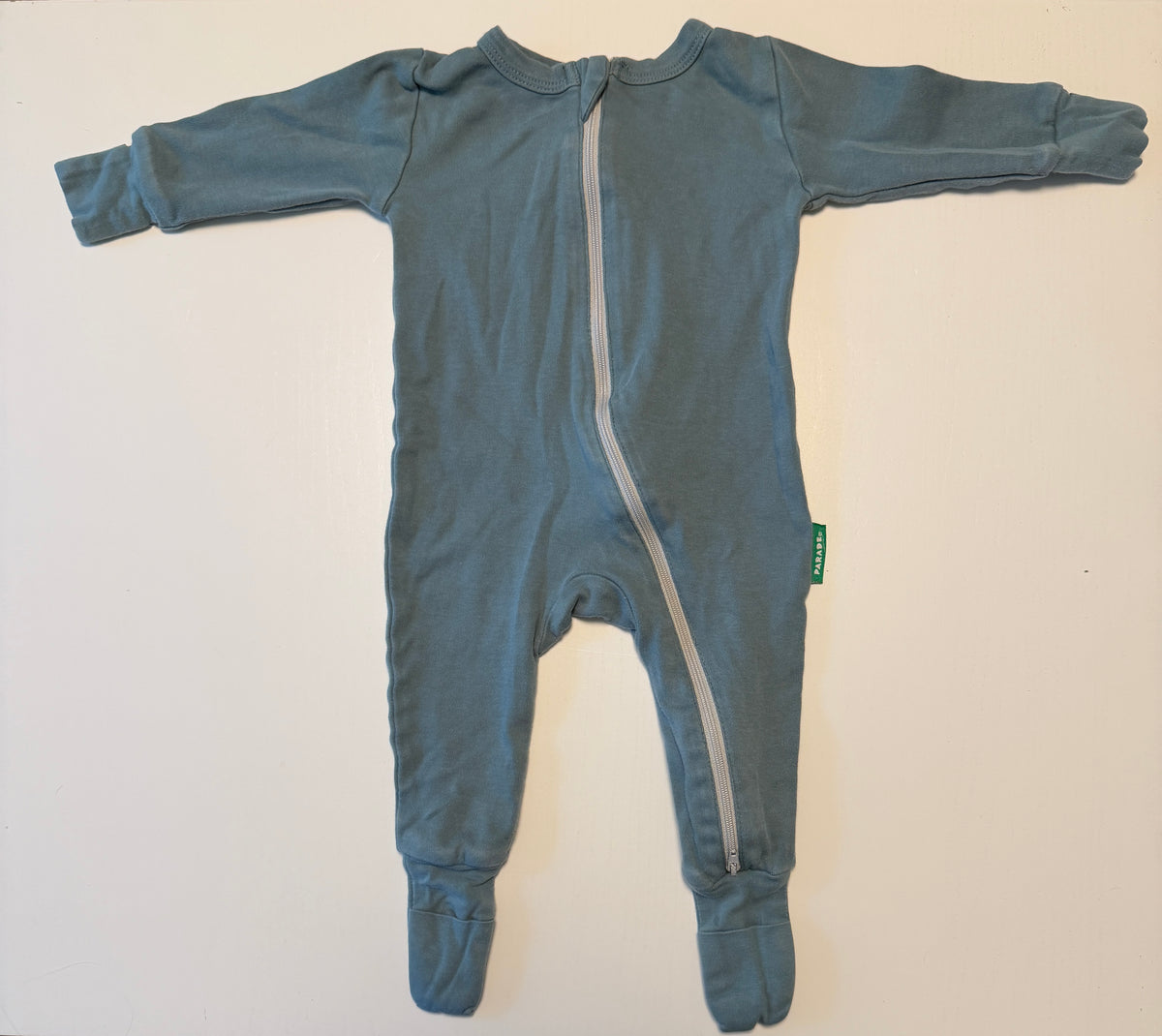 #93 PARADE organic cotton 2-way zipper romper size 3-6 months
