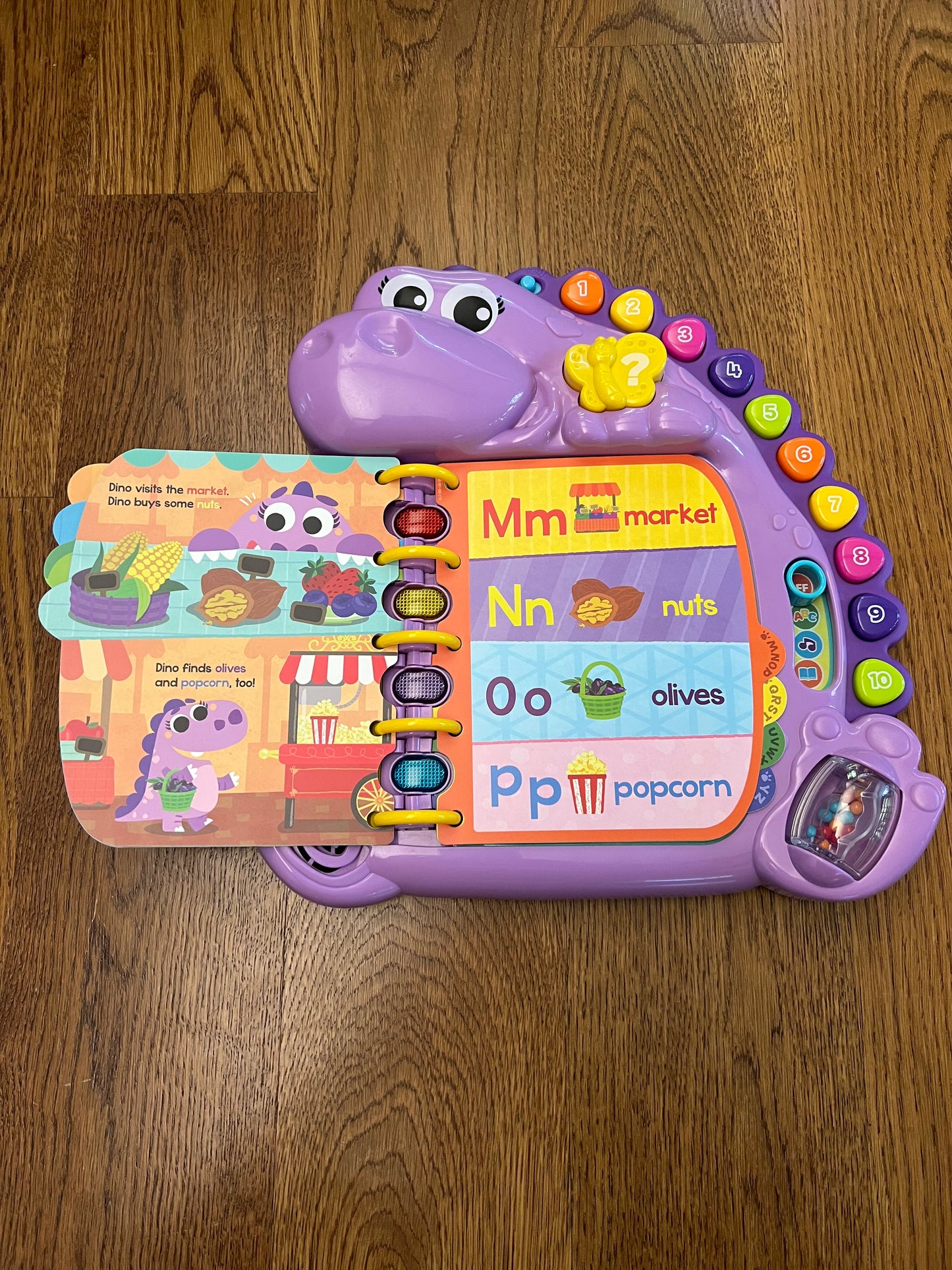 #33 Leap Frog Dino’s Delightful Day Interactive Alphabet Book