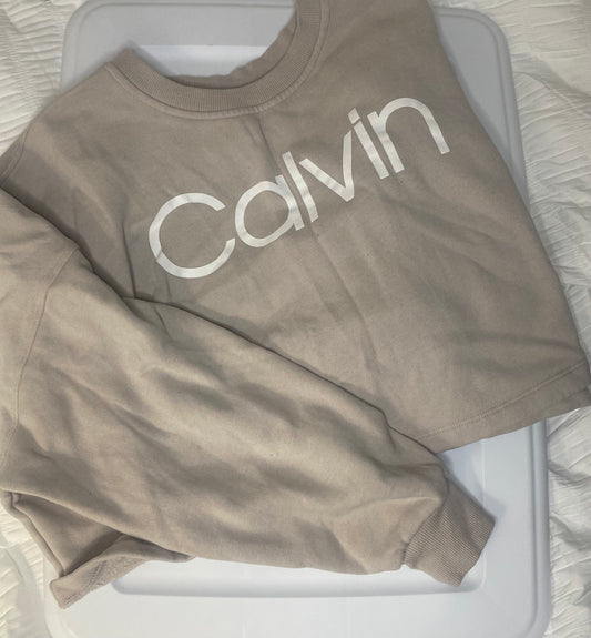 Seller #66 Women’s Size M Calvin Klein Cropped Sweatshirt