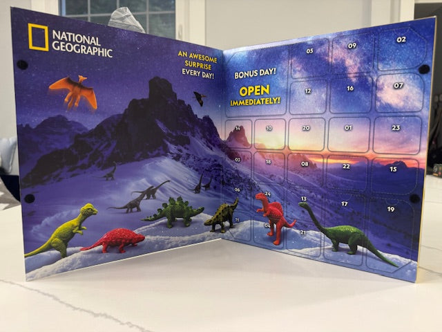 #222 National Geographic Dinosaur Advent Calendar