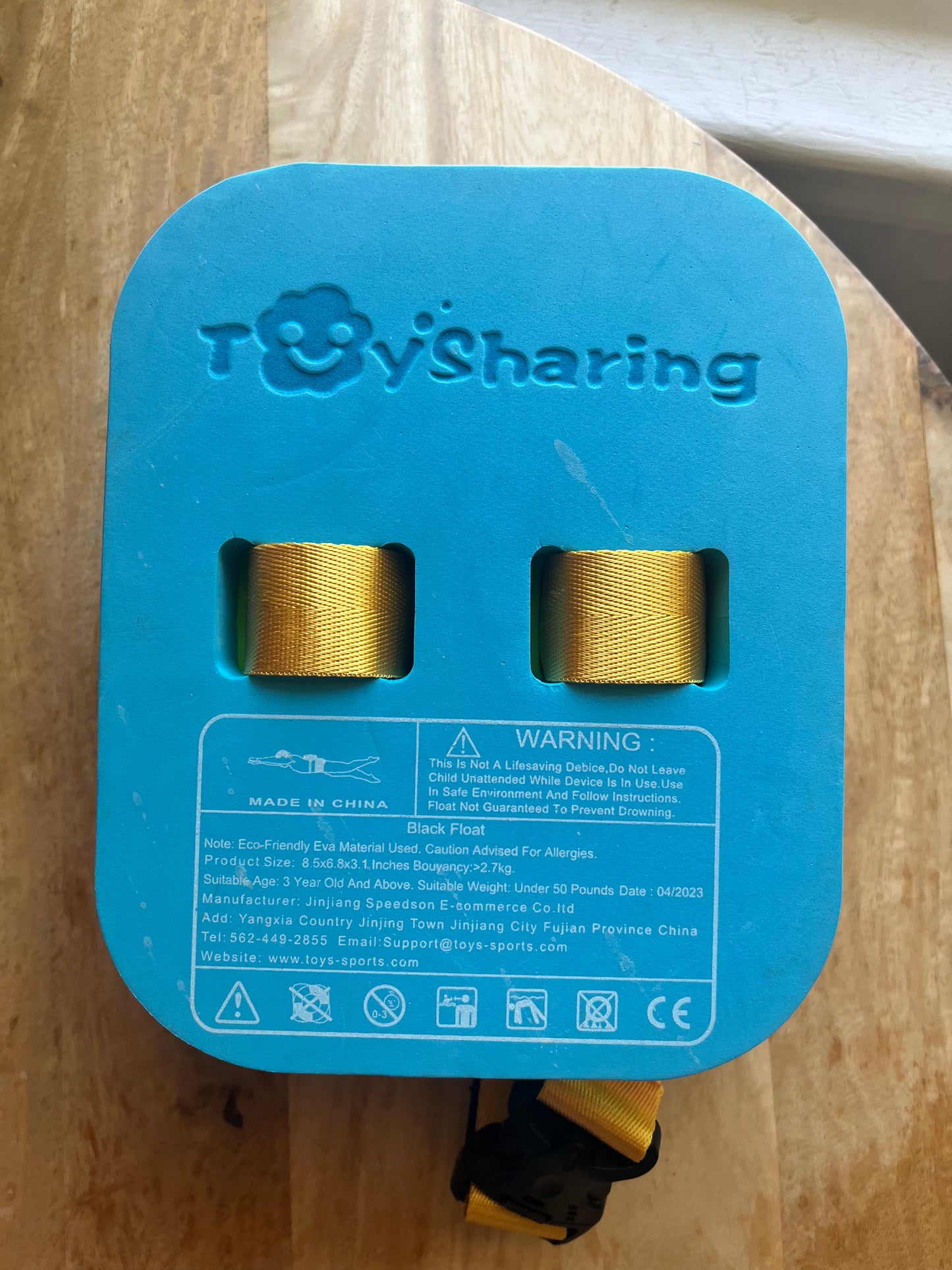 #97- ToySharing Kid's Back Float