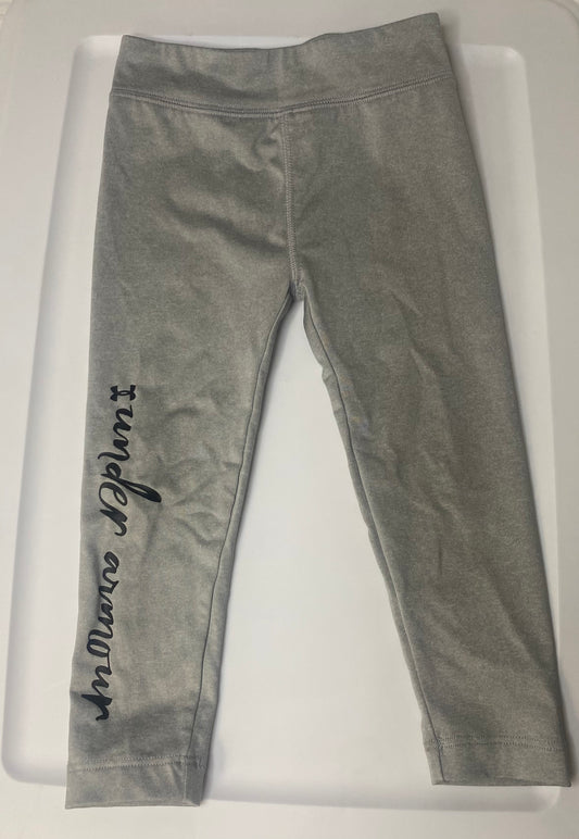 Seller #66 Girls 2T Gray Under Armor Leggings