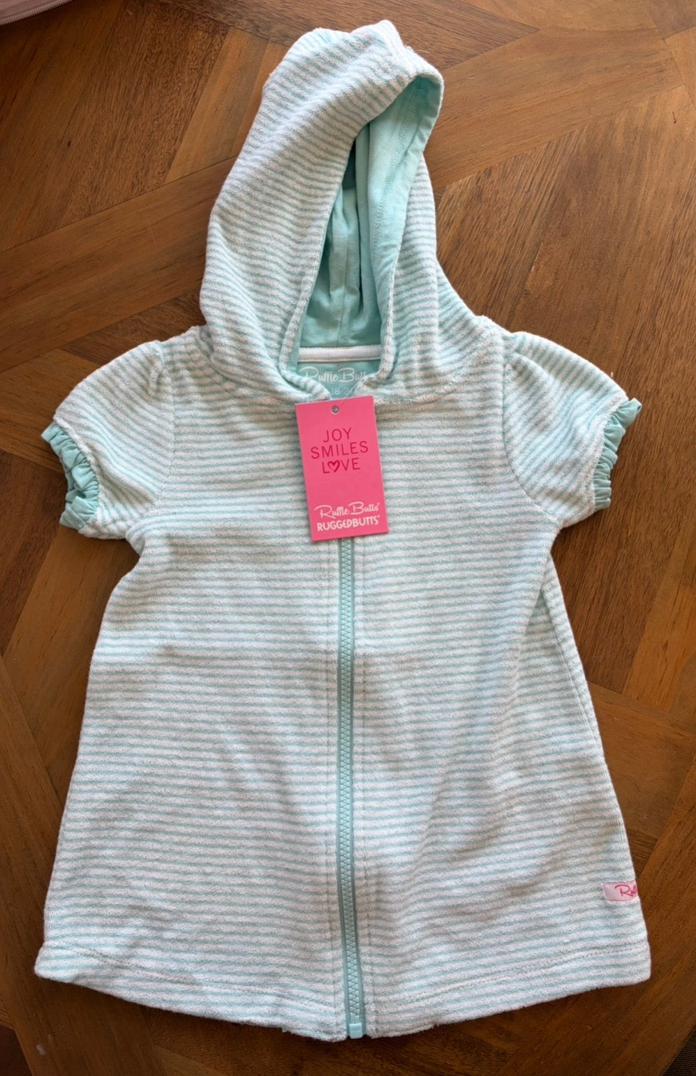 Seller 22 new with tags ruffle butts swim coverup 18-24 mo