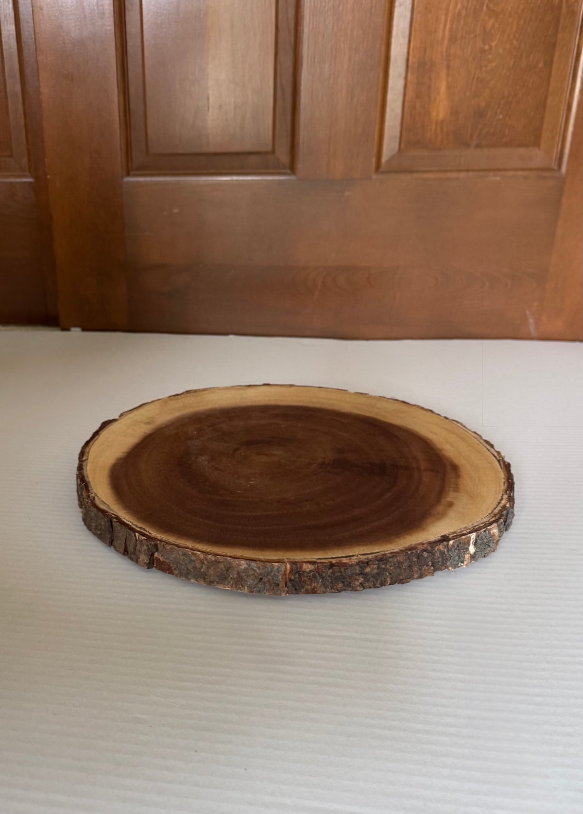 Seller #129 EUC Threshold Rustic Wood Tray 2 of 2