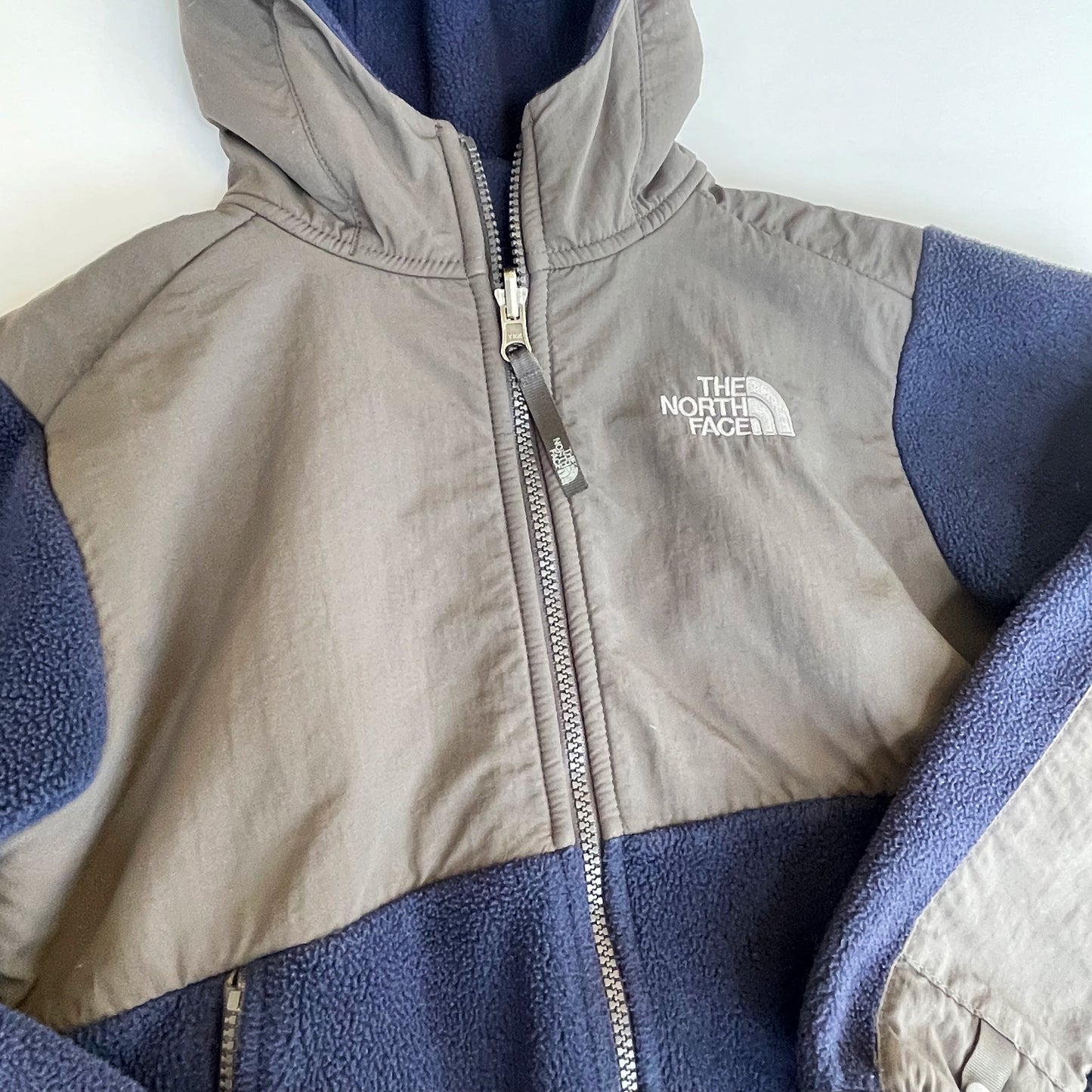 #118 | Size S (7/8) | North Face Boys Fleece Denali Hooded Coat