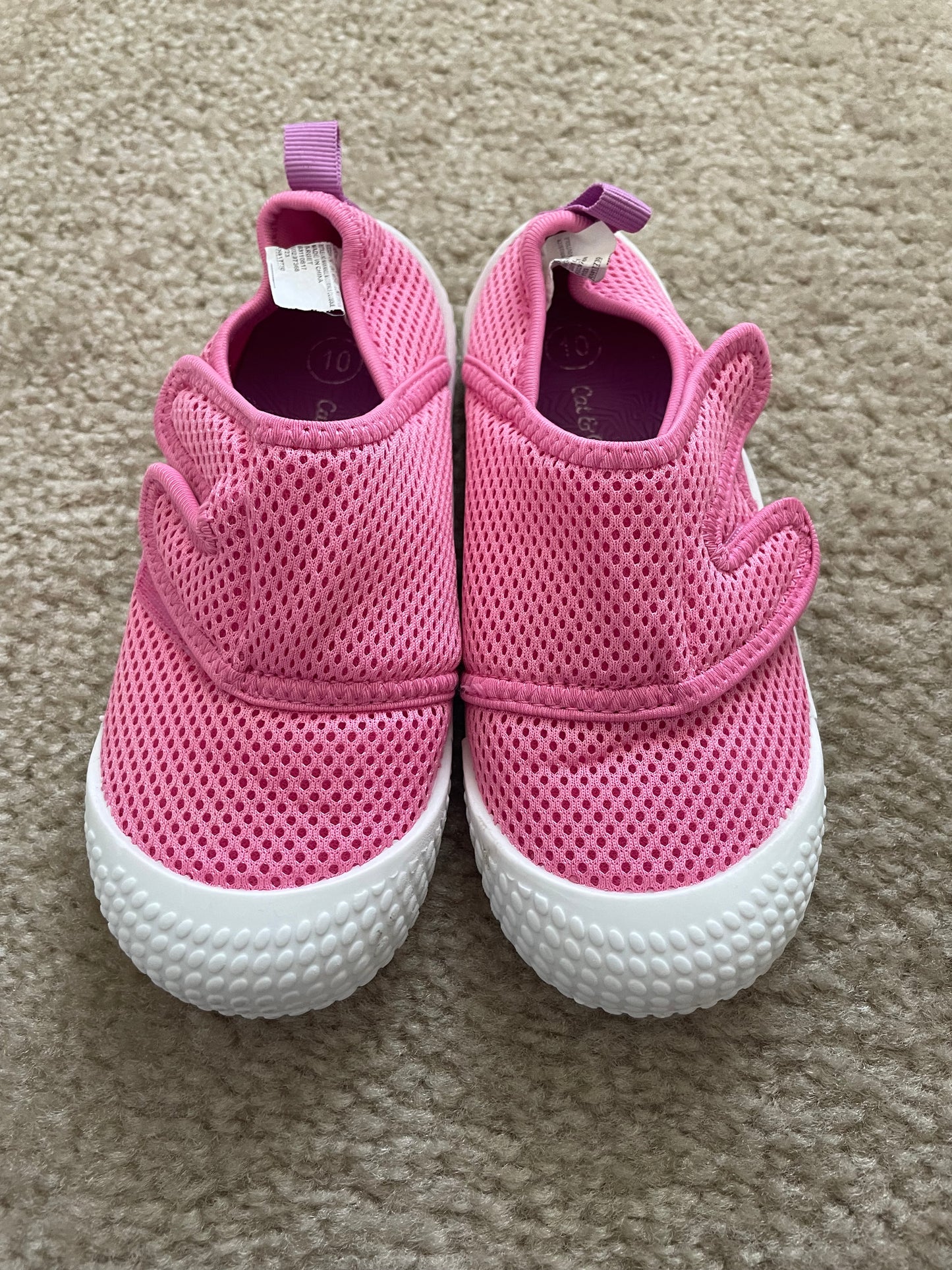Seller 71: Cat and Jack swim shoes, size 10