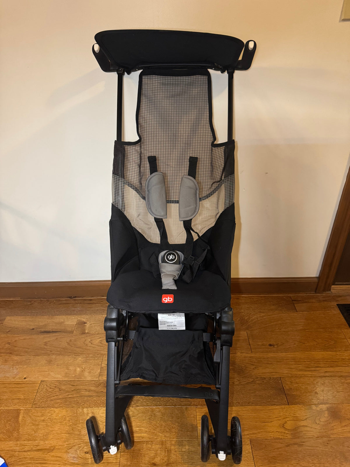 Seller #129 Like New GB Pockit Air All Terrain Lightweight Folding Travel Stroller