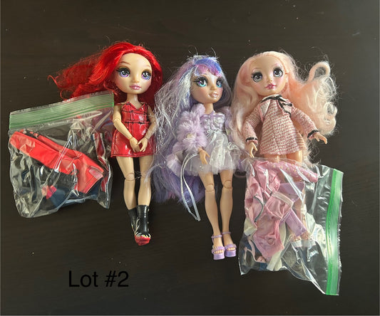 Seller #62 Rainbow high dolls