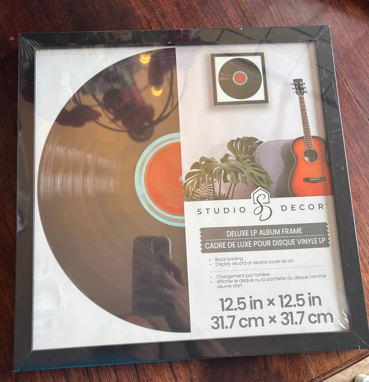 #44 NWT 12.5x12.5 black frame Michaels