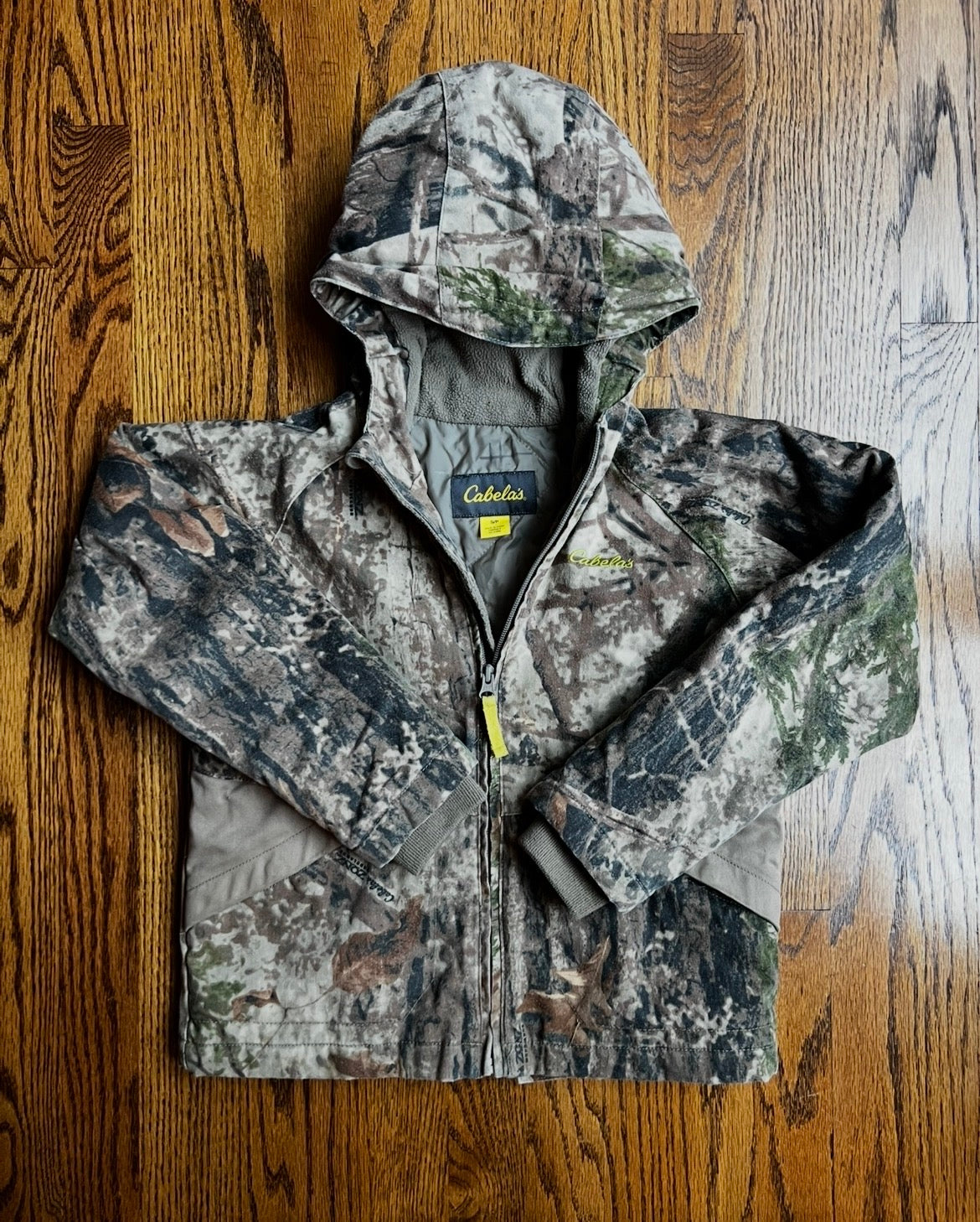 Seller #115 - Cabela’s Boys Size Small Camo Winter Coat, GUC