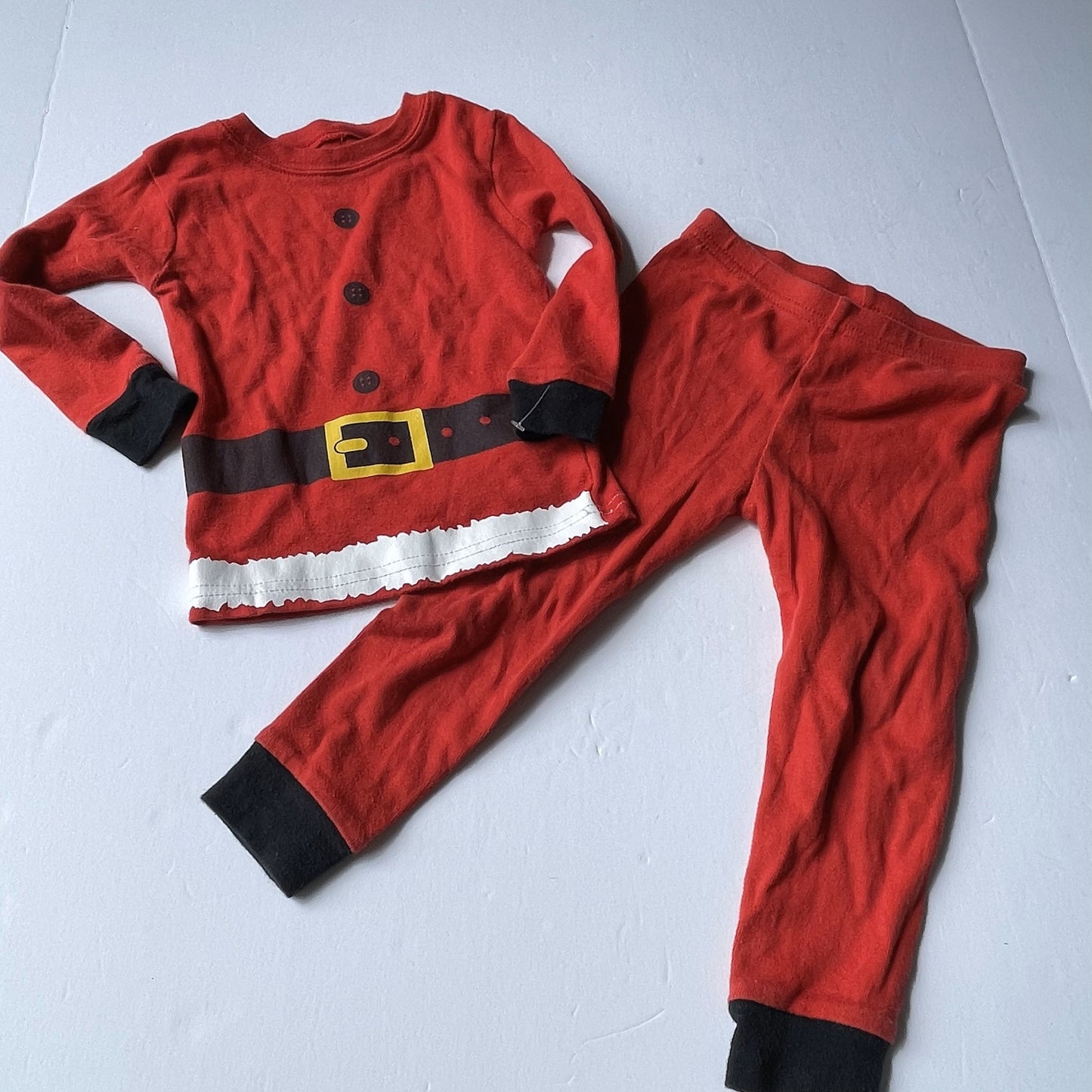 Seller 67 -Carter's Red Santa Pajamas   18mo