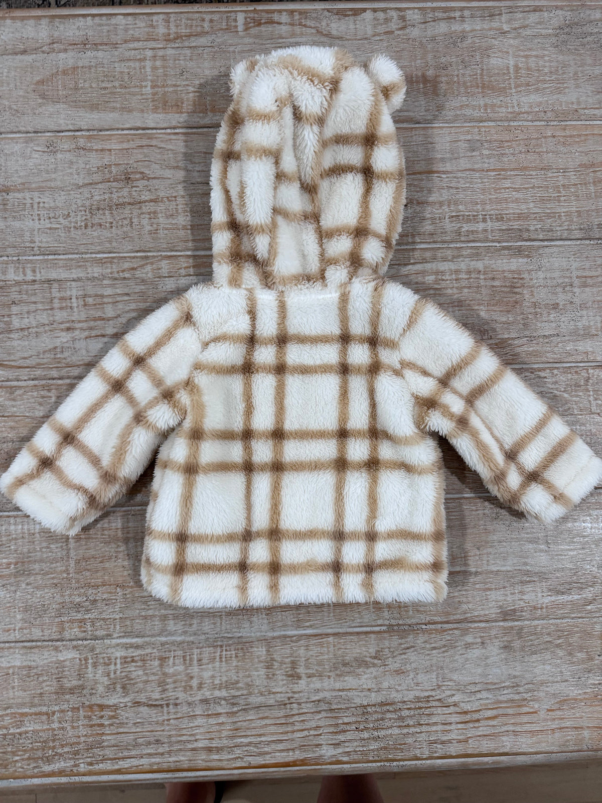 #108 Carters Baby Zip-Up Sherpa Jacket 6M