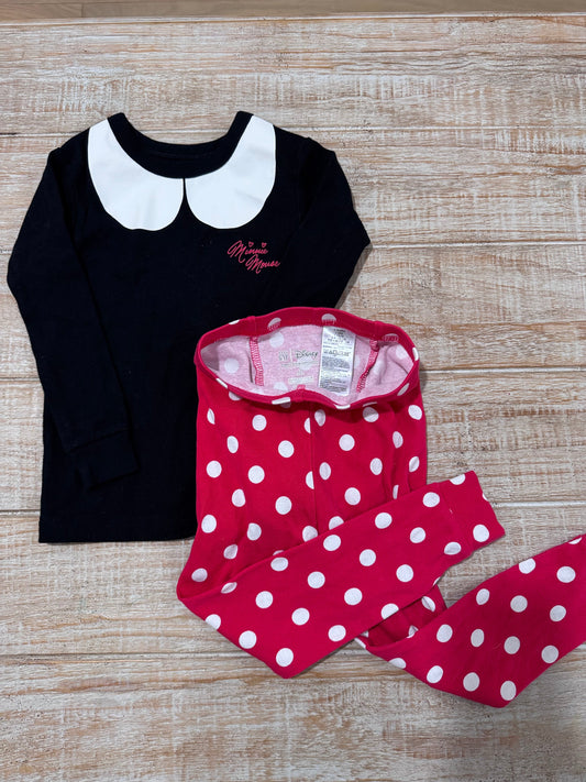 #108 Baby Gap Girls 3T Disney Minnie Mouse Set *Sister Matching Available*