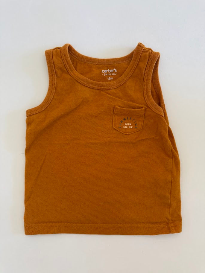 #78 REDUCED Carter's Tank and Shorts Boys 12M