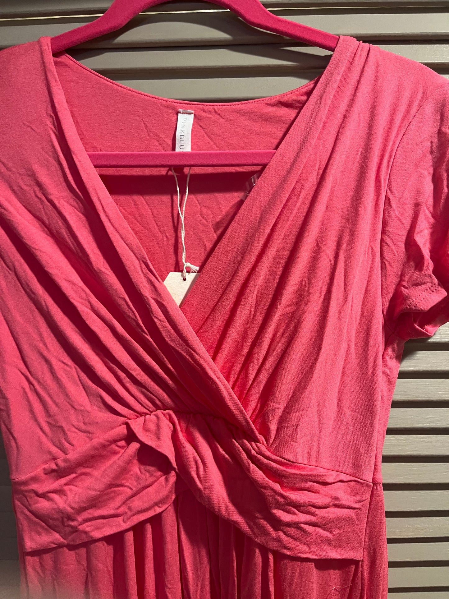 3B Pink Blush NWT Maternity dress size small