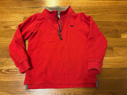 Seller #82 Carter's kid size 6 boys red pullover