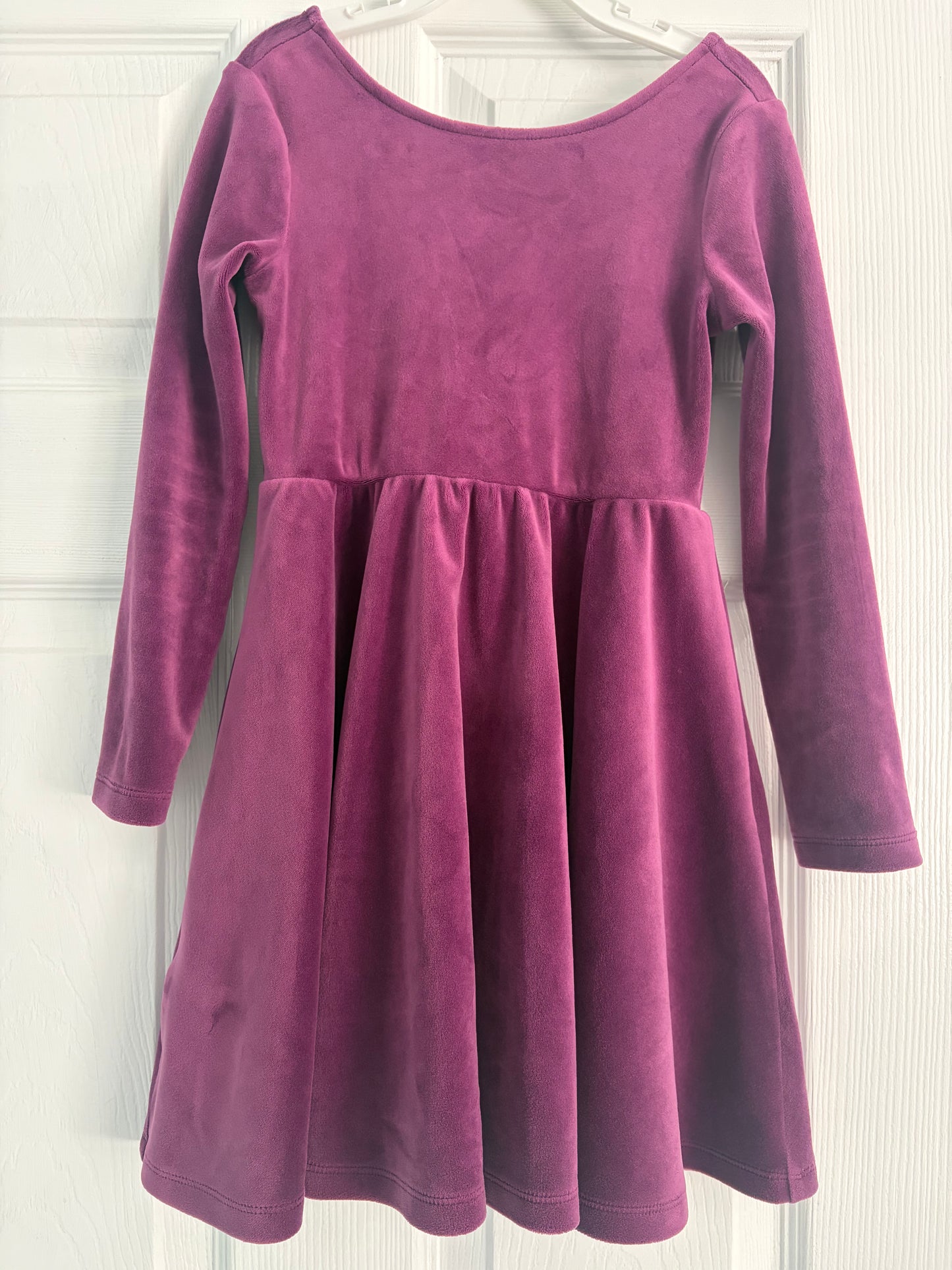Seller #91 Girls' size 6 Tea Collection velour ballet dress EUC