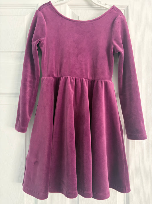 Seller #91 Girls' size 6 Tea Collection velour ballet dress EUC