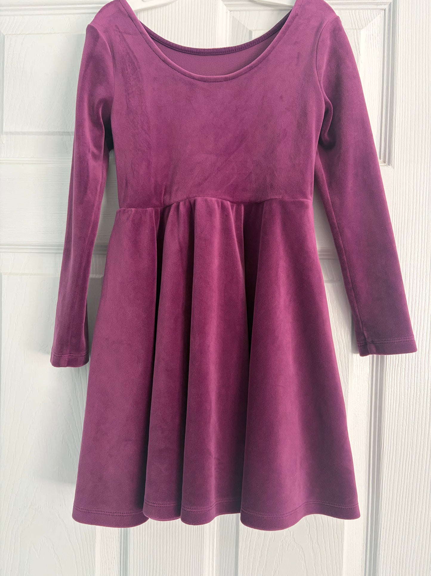 Seller #91 Girls' size 6 Tea Collection velour ballet dress EUC
