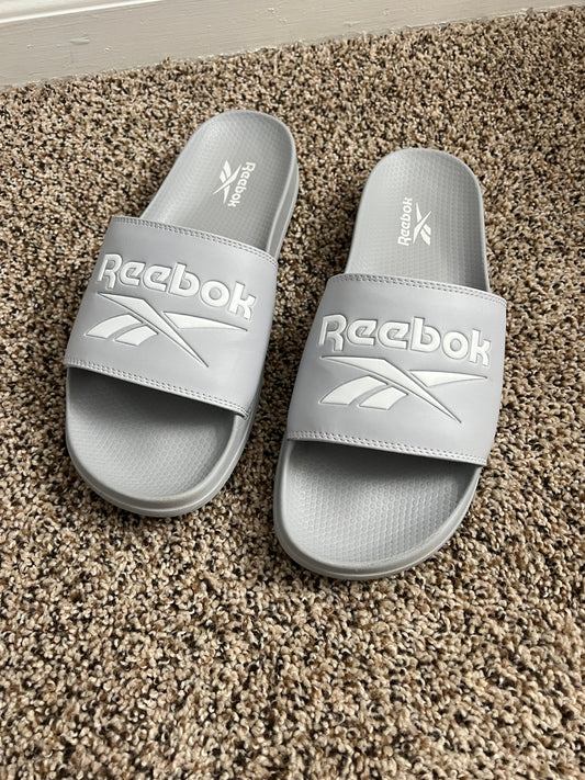 Men’s size 11 - Reebok slide shoes - EUC - worn a few times