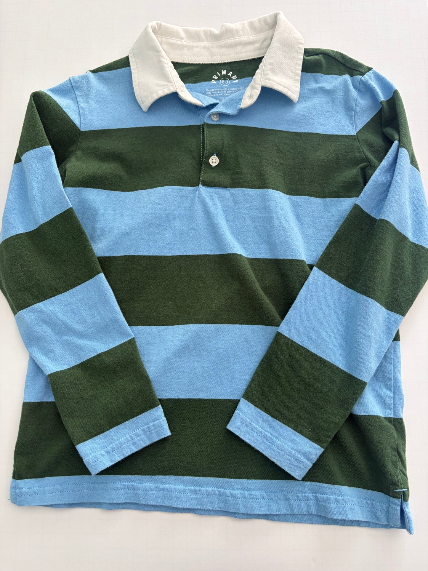 Seller #91 Boys' size 8-9 Primary rugby shirt EUC
