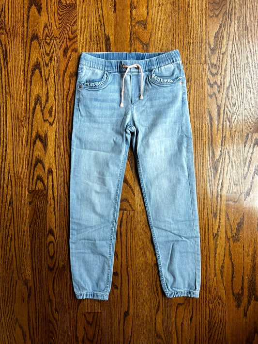 Seller #115 - H&M Girls 8-9Y Drawstring Jeans with Tapered Ankles, VGUC
