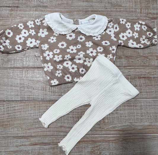#108 Grayson Collective 2-piece Outfit Set Size 3-6M EUC