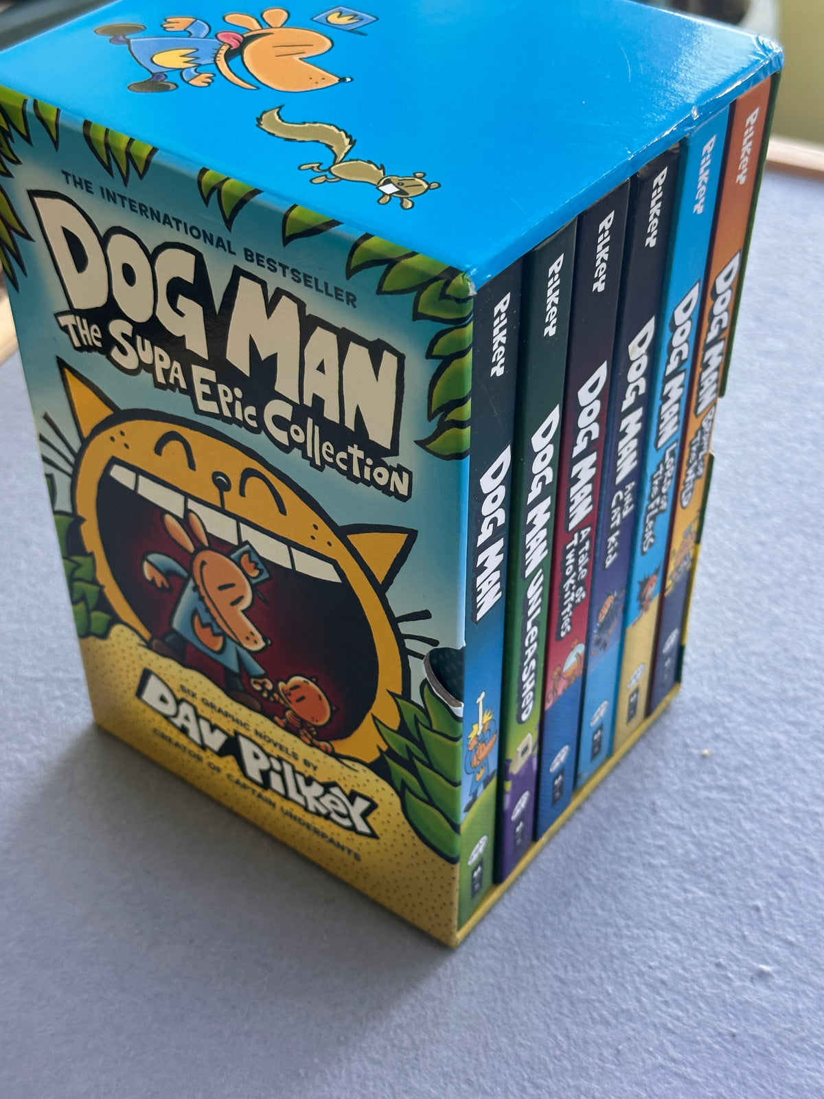 #163 Dog Man 6 Book Box Set