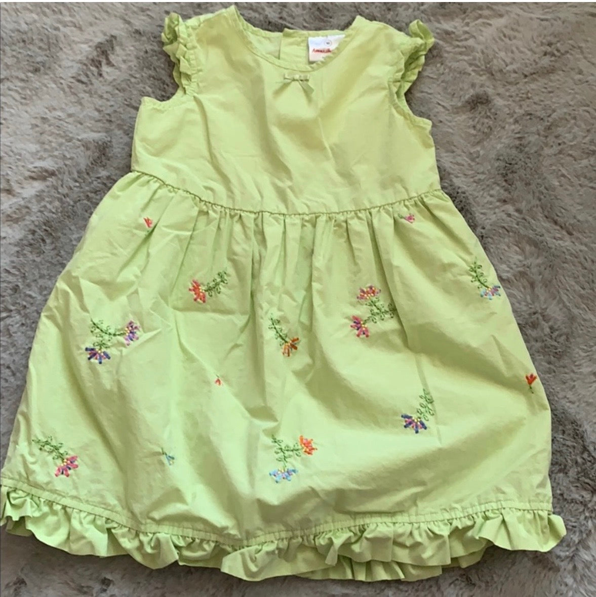 #130 Hanna Anderson Sz 90 3T Spring Dress